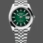Rolex Datejust 126300 Wimbledon 126300 Replica - Quadrante Verde Bracciale Jubilee