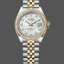 Rolex Datejust Donna 279383RBR Replica - Quadrante Madreperla Lunetta con Diamanti