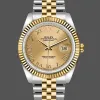 Rolex Datejust Unisex 116233 0147 Replica - Quadrante Champagne Lunetta Scanalata