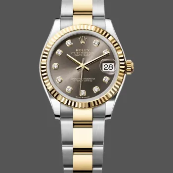 Rolex Datejust 31 Unisex 278273 Replica - Quadrante Grigio Lunetta Scanalata