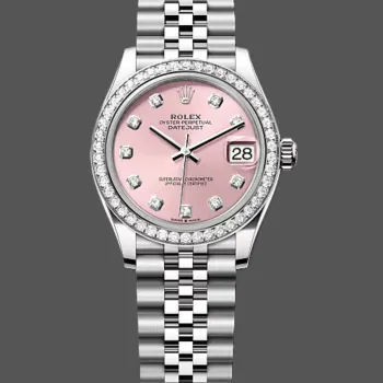 Rolex Datejust 31 Donna 278384RBR Replica - Quadrante Rosa Lunetta con Diamanti