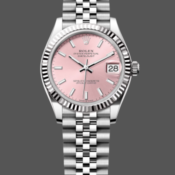 Rolex Datejust Donna 278274 Replica - Quadrante Rosa Lunetta Scanalata