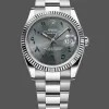 Rolex Datejust Unisex 126234 Replica - Quadrante Grigio Lunetta Scanalata