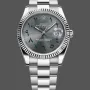 Rolex Datejust Unisex 126234 Replica - Quadrante Grigio Lunetta Scanalata