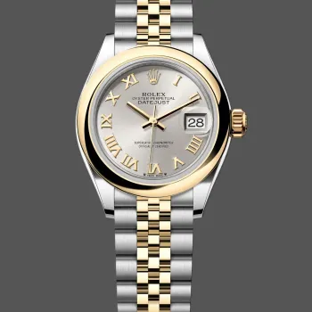 Rolex Lady-Datejust Unisex 279163 Replica - Quadrante Argento Bracciale Jubilee
