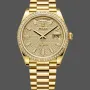 Rolex Day-Date 40 228398TBR Replica - Quadrante Oro Lunetta con Diamanti