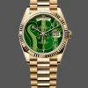 Rolex Day-Date 36 Vienna Philharmonic Unisex 128238-VIO Replica - Quadrante Verde