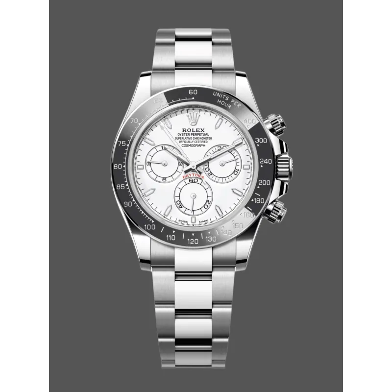 Rolex Daytona 126502 126502 Replica - Quadrante Bianco Bracciale Oyster