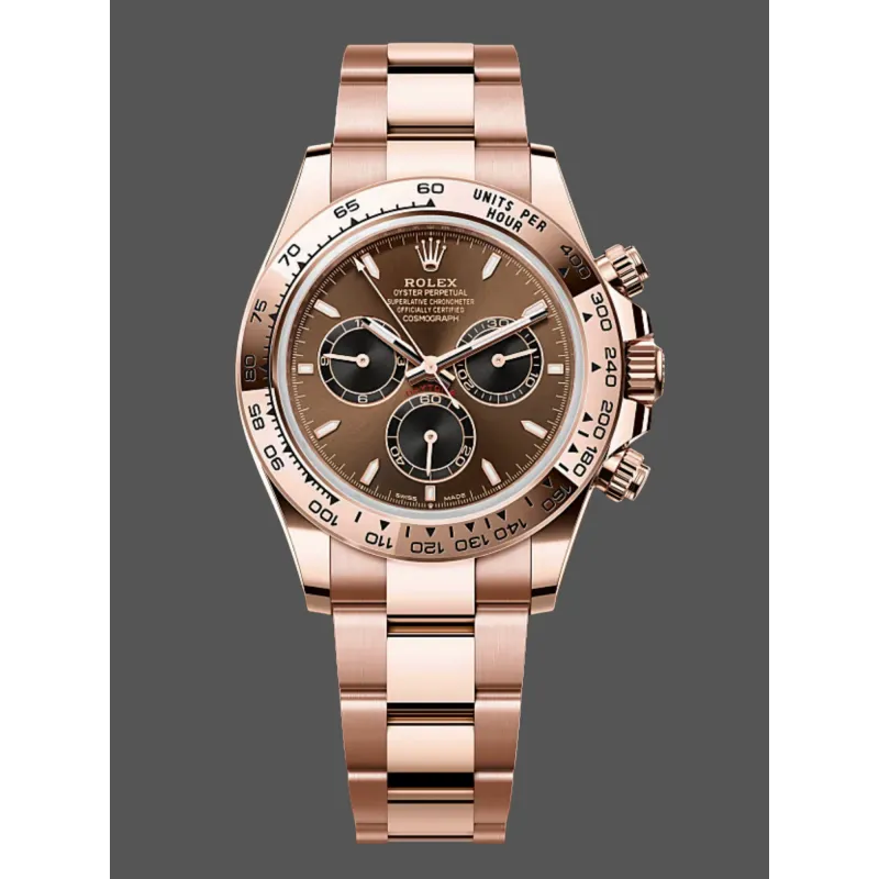 Rolex Cosmograph Daytona 126505 Replica - Quadrante Cioccolato Lunetta Tachimetrica