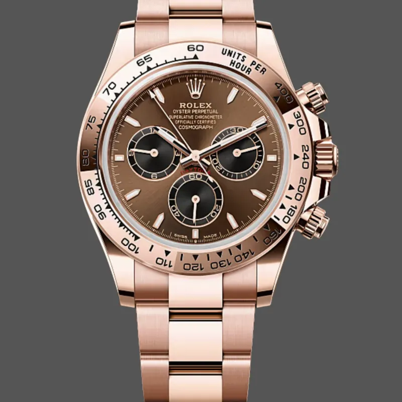 Rolex Cosmograph Daytona 126505 Replica - Quadrante Cioccolato Lunetta Tachimetrica