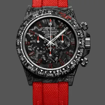 Rolex DIW Daytona NTPT Carbon Replica - Quadrante Nero Lunetta Tachimetrica