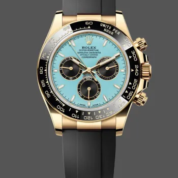 Rolex Cosmograph Daytona 126518LN Replica - Quadrante Blu Ghiaccio Lunetta Tachimetrica