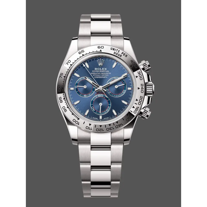 Rolex Cosmograph Daytona 126509 Replica - Quadrante Blu Lunetta Tachimetrica