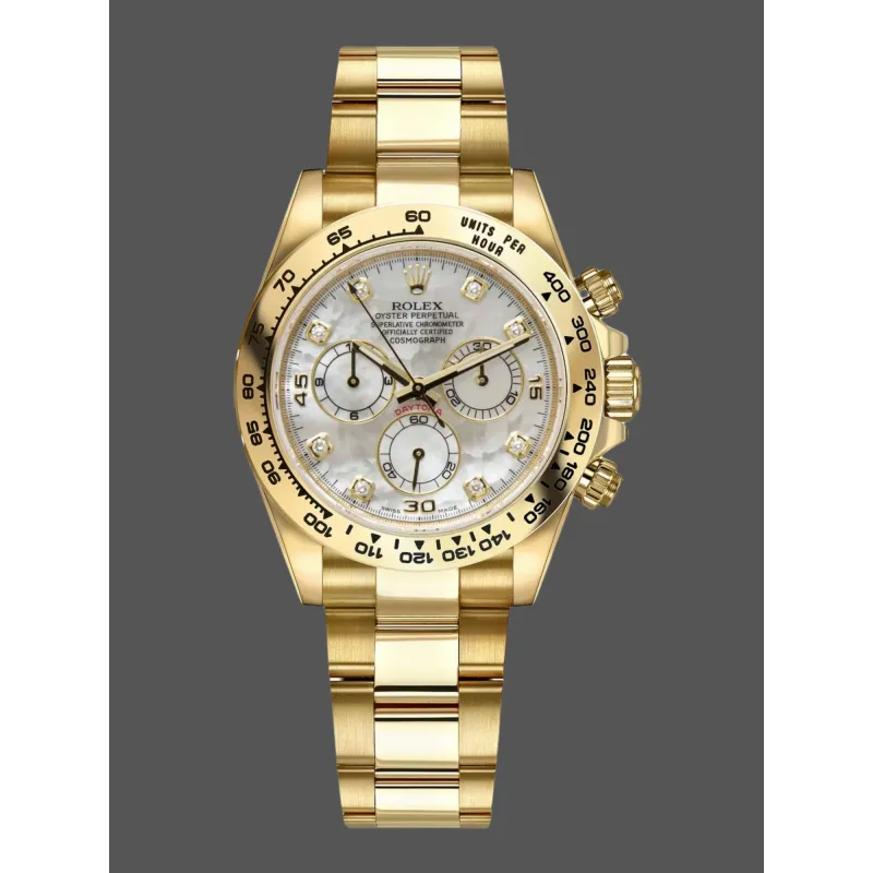 Rolex Daytona 116508 Replica - Quadrante Madreperla Acciaio Inossidabile