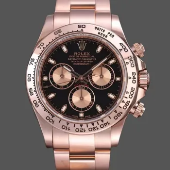 Rolex Daytona Reverse Panda 116505 Replica - Quadrante Nero Bracciale Oyster