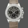 Rolex Daytona Diamond 116519 Replica - Quadrante Rodio Lunetta con Diamanti