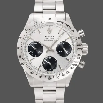 Rolex Daytona Paul Newman 6239 Replica - Quadrante Argento Bracciale Oyster