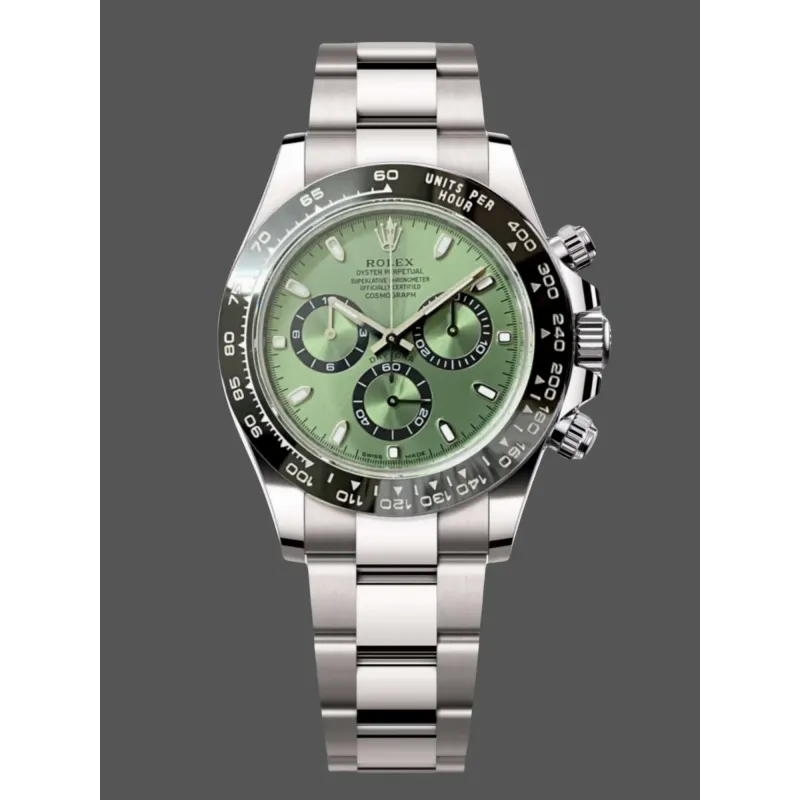 Rolex Daytona Platona 126506 Replica - Quadrante Verde Bracciale Oyster