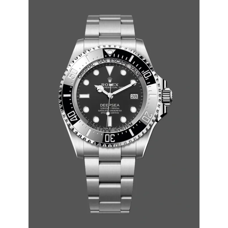 Rolex Sea-Dweller Deepsea 136660 Replica - Quadrante Nero Bracciale Oyster