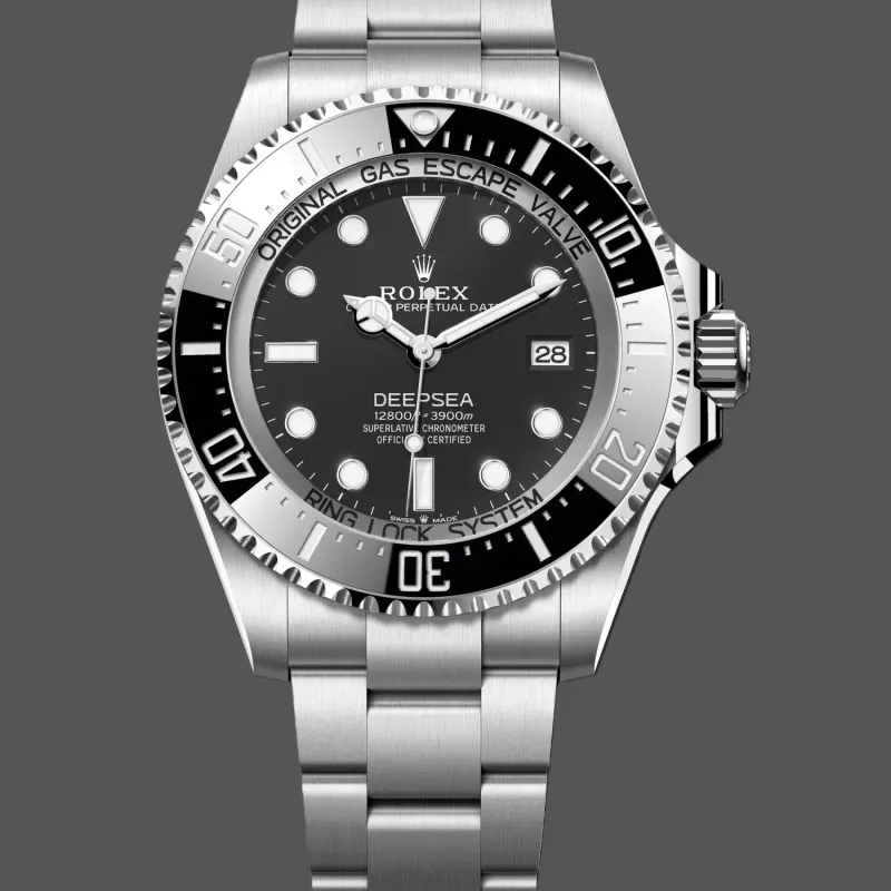 Rolex Sea-Dweller Deepsea 136660 Replica - Quadrante Nero Bracciale Oyster