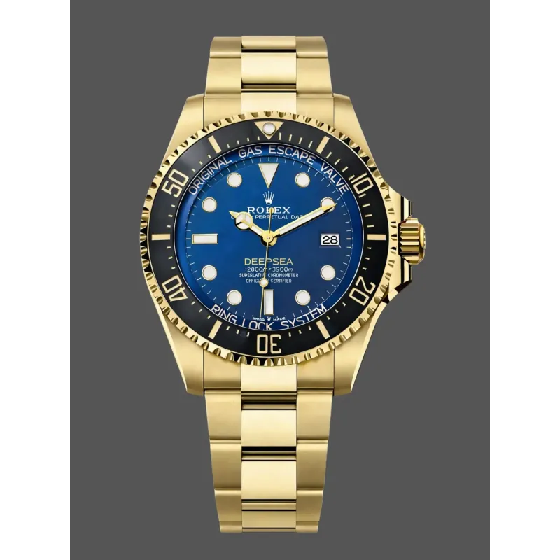 Rolex Deepsea 136668 Replica - Quadrante Blu Bracciale Oyster