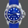 Rolex Submariner Hulk 116610 Replica - Quadrante Blu Lunetta Scanalata