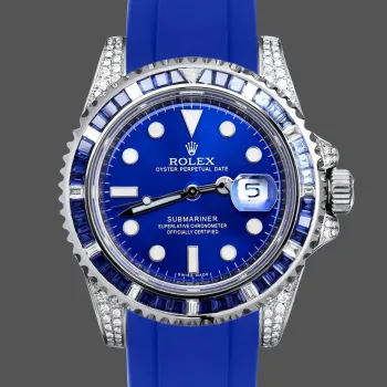 Rolex Submariner Hulk 116610 Replica - Quadrante Blu Lunetta Scanalata