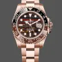 Rolex GMT-Master II Root Beer 126715CHNR Replica - Tiger Iron Bracciale Oyster