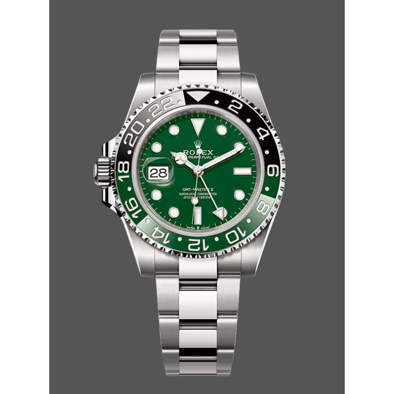 Rolex GMT-Master II 126729VTNR Replica - Quadrante Verde Bracciale Oyster