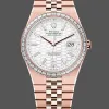 Rolex Land Dweller 127385TBR Replica - Ice White Lunetta con Diamanti