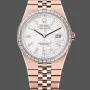 Rolex Land Dweller 127385TBR Replica - Ice White Lunetta con Diamanti