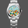 Rolex Oyster Perpetual 31 Celebration Donna 277200 Replica - Quadrante Turchese Bracciale Oyster