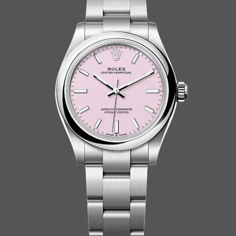 Rolex Oyster Perpetual Donna 277200 Replica - Quadrante Rosa Bracciale Oyster