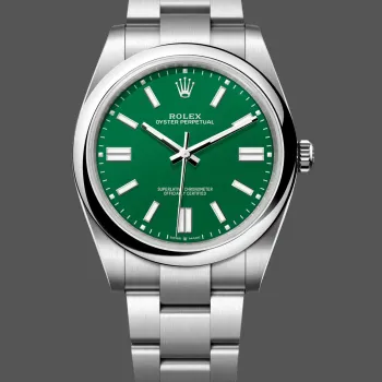 Rolex Oyster Perpetual 41 134300 Replica - Quadrante Verde Bracciale Oyster