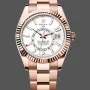 Rolex Sky-Dweller 336935 Replica - Quadrante Bianco Acciaio Inossidabile