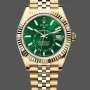 Rolex Sky-Dweller 336938 Replica - Quadrante Verde Lunetta Scanalata