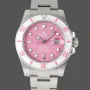Rolex Submariner Hulk 116610 Replica - Quadrante Rosa Lunetta Scanalata