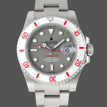 Rolex Submariner Hulk 116610 Replica - Quadrante Grigio Lunetta Scanalata