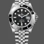 Rolex Submariner Hulk 116610 Replica - Quadrante Nero Lunetta Scanalata