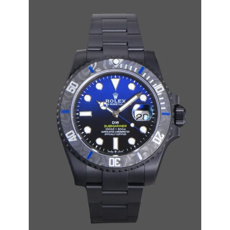 Rolex Submariner Hulk 116610 Replica - Quadrante Nero Lunetta Scanalata