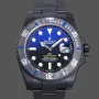 Rolex Submariner Hulk 116610 Replica - Quadrante Nero Lunetta Scanalata