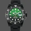 Rolex Submariner Hulk 116610LV Replica - Quadrante Nero Lunetta Scanalata