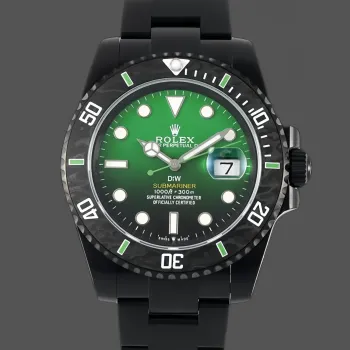 Rolex Submariner Hulk 116610LV Replica - Quadrante Nero Lunetta Scanalata