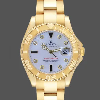 Rolex Yacht-Master Donna 168628 Replica - Quadrante Bianco Acciaio Inossidabile