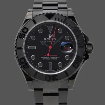 Rolex Yacht-Master 116622 Replica - Quadrante Nero Acciaio Inossidabile