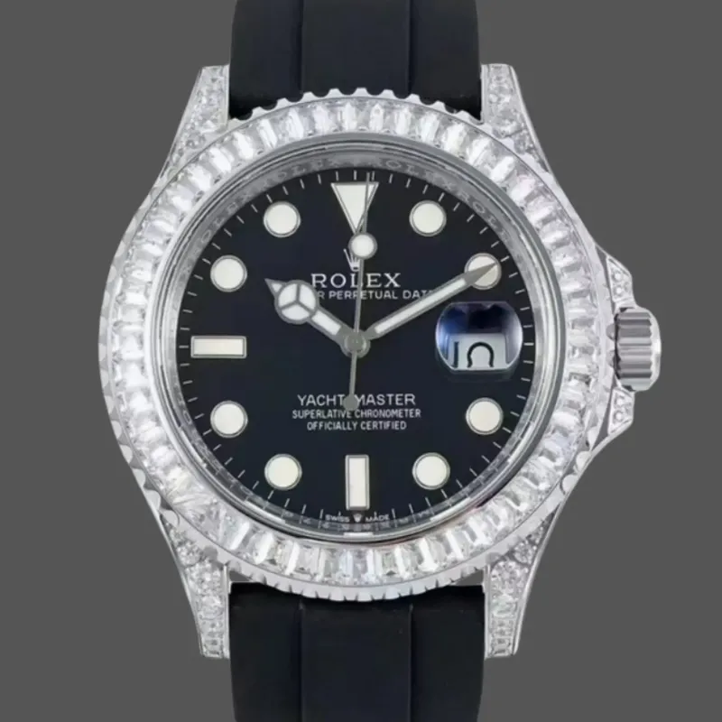 Rolex Yacht-Master 42 226679TBR Replica - Quadrante Nero Bracciale Oysterflex