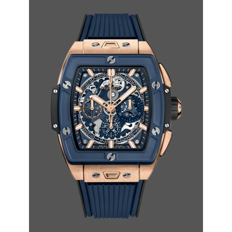 Hublot Spirit of Big Bang 642.OL.7180.RX Replica - Quadrante Blu Fabric