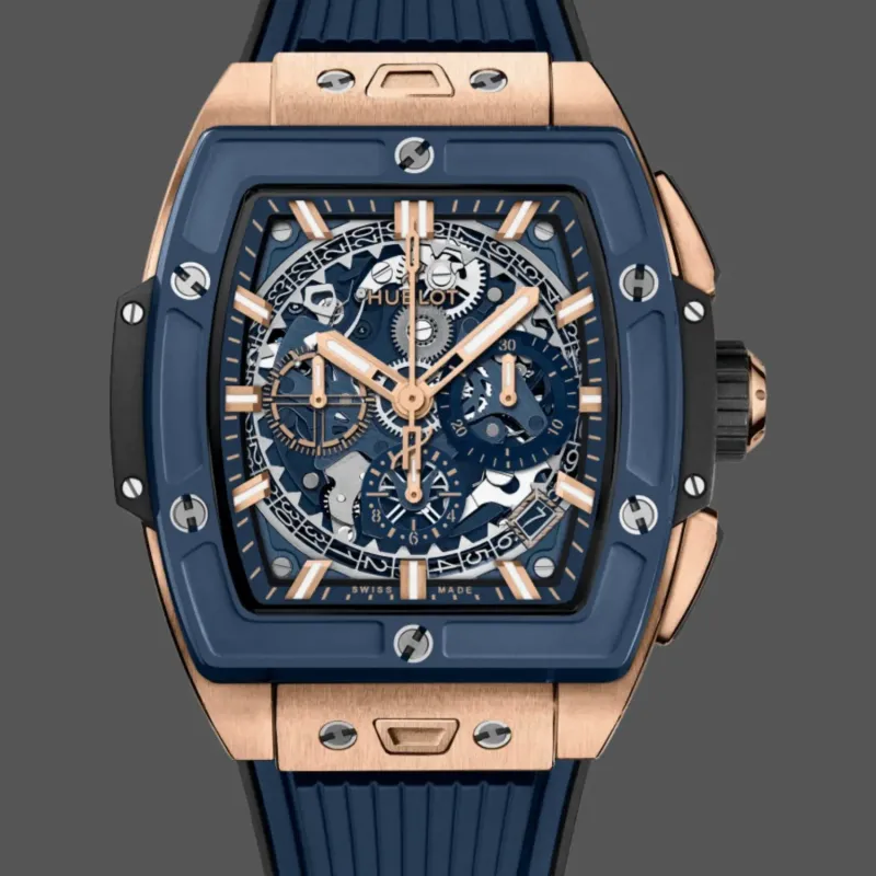 Hublot Spirit of Big Bang 642.OL.7180.RX Replica - Quadrante Blu Fabric