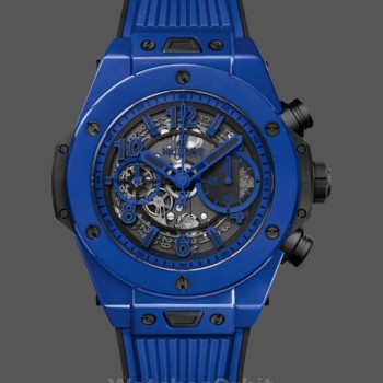 Replica Hublot Big Bang Unico Blue Magic 42 mm 411.ES.5119.RX Scheletro Uomo