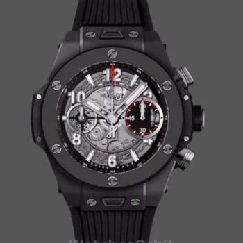 Replica Hublot Big Bang Unico Black Magic 42mm 441.CI.1170.RX Uomo Trasparente